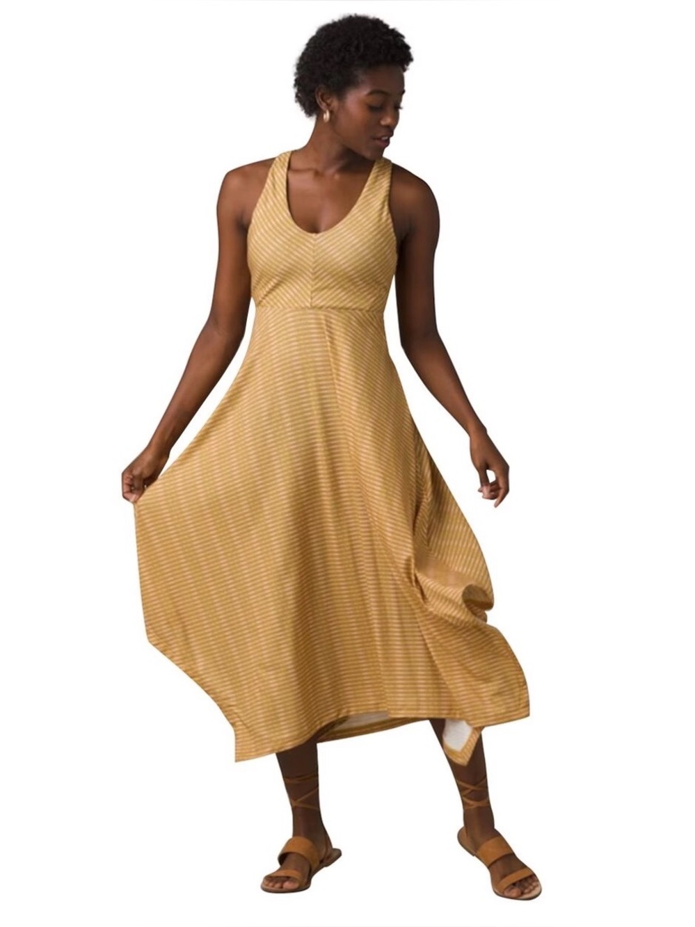 Prana Saxon Midi Dress Medium